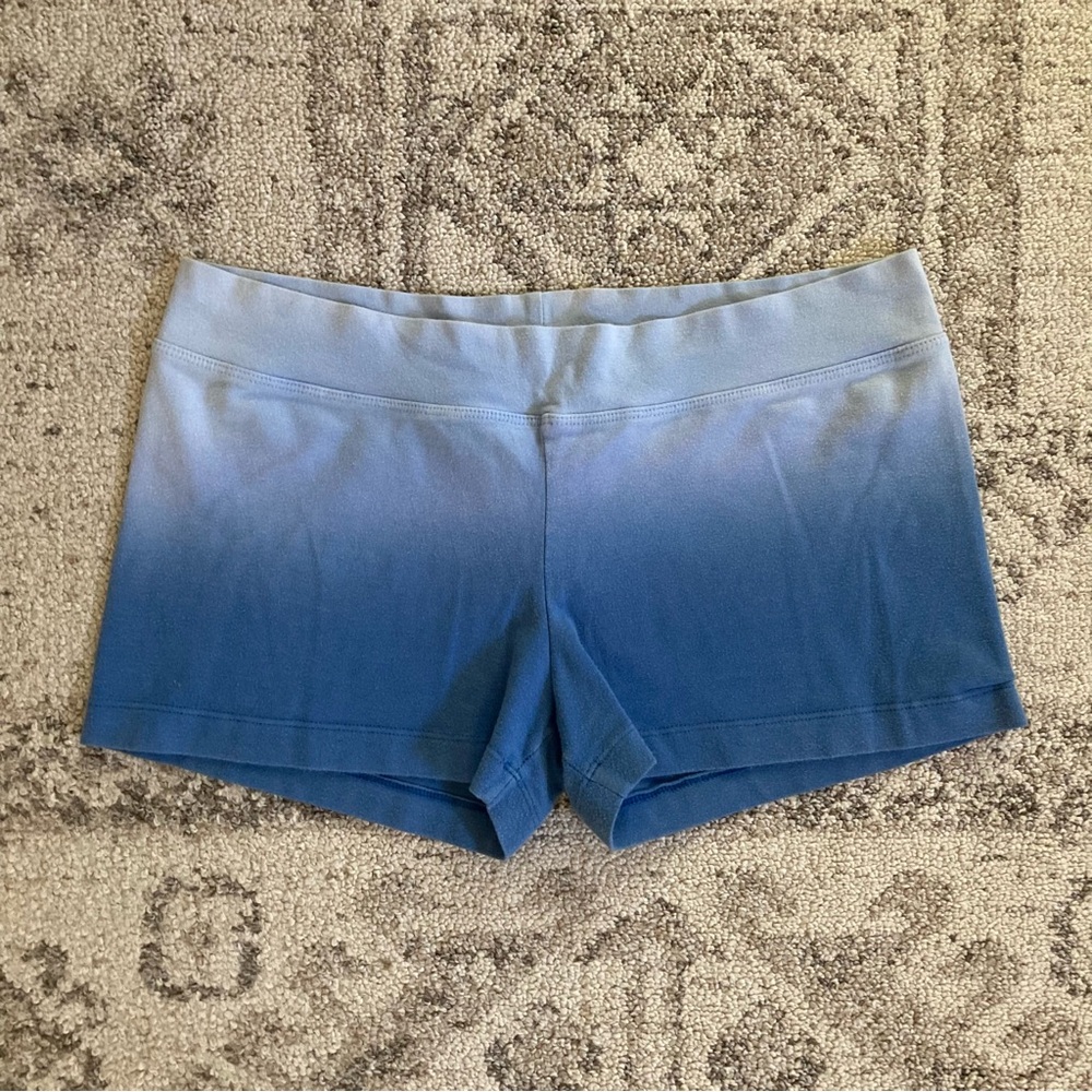 Tie dye yoga shorts